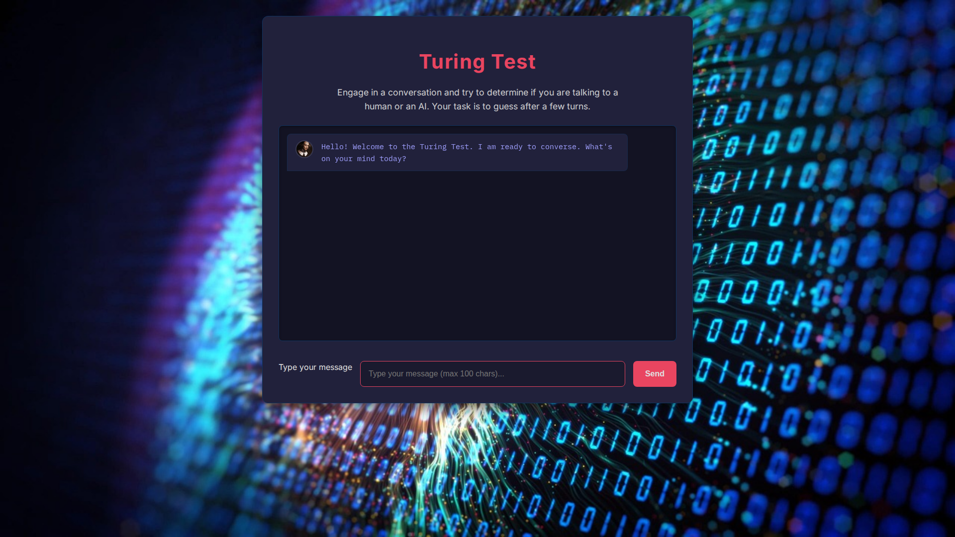 Turing Test Simulation preview